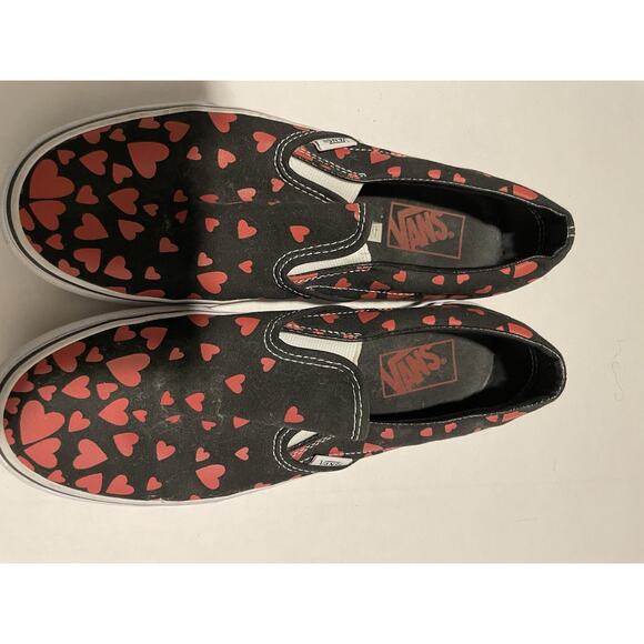 Vans Classic slip on, W 8.5/ M 7, Valentine Edition - Picture 4 of 7
